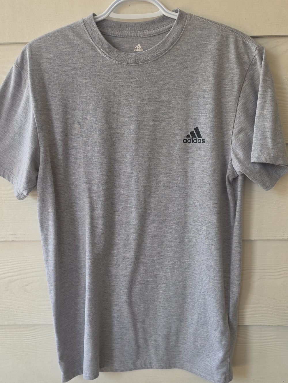 Adidas Golf Heather Gray Crewneck Short Sleeve T-Shirt Men's Size M